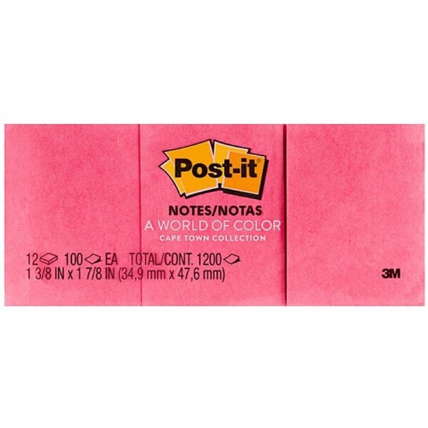 Post It Notes Cape Town 38 x 51mm 12-Pack