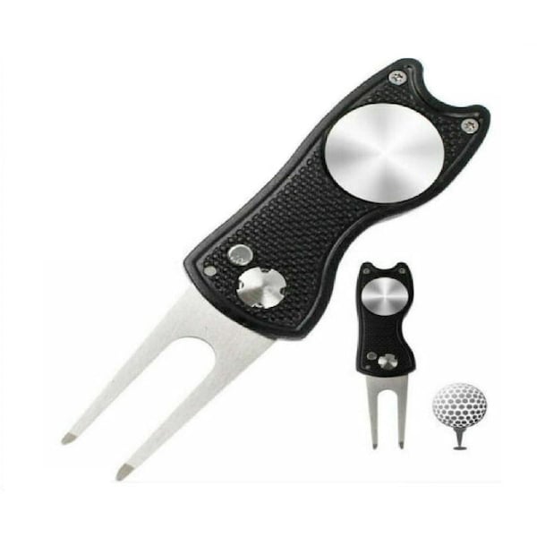 Golf Ball Marker Repairer Pitch Pitch mark Divot Repair Blade Tool