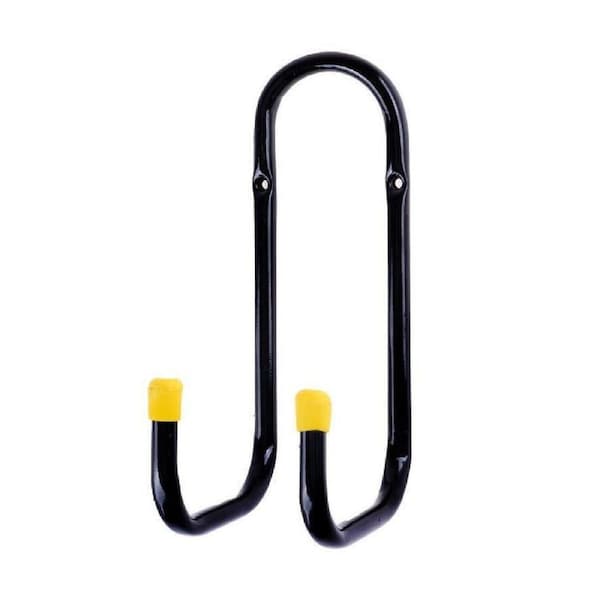 Metal Wall Mount Garage Storage Double J Utility Bike Hooks Hanger Heavy Duty