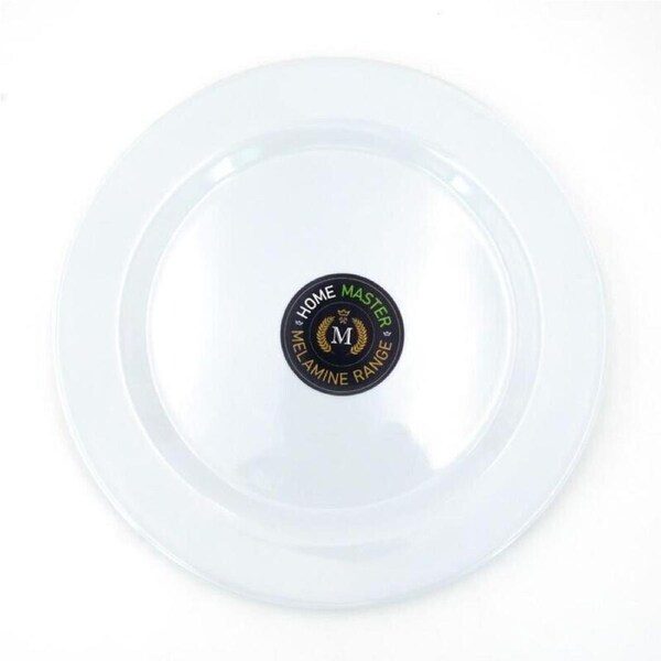 6pcs Melamine Plate Round Home Master Lightweight Chip Scratch Resistant 30cm