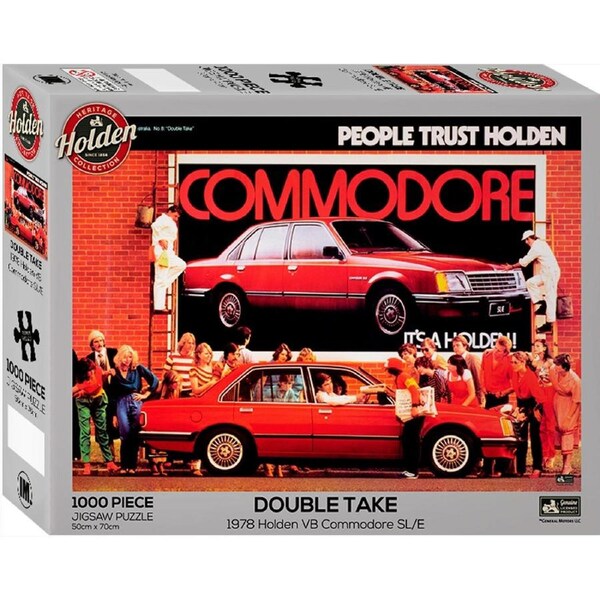 Holden 1000 Piece Puzzle - Double Take Commodore
