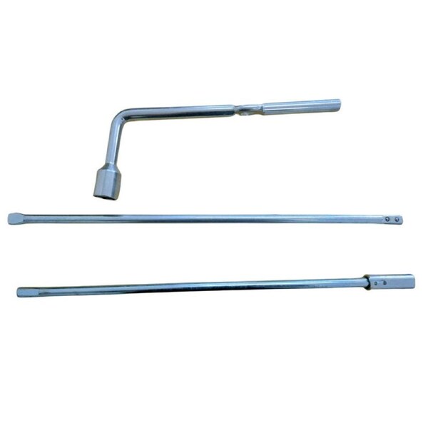 3 Pcs Jack And Spare Wheel Winch Winder Handle Set Fit For Holden Rodeo TF 1987-2002