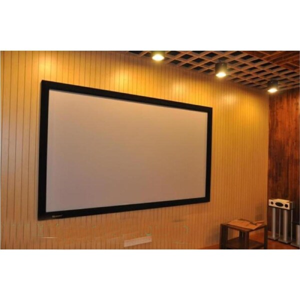 100" TV Cinema HD Projector Screen Flat Fixed Frame 16:9