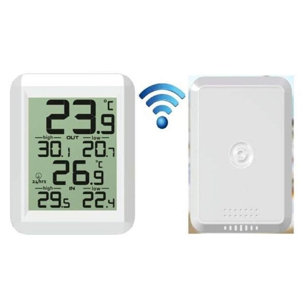 Wireless In & Out LCD Thermometer