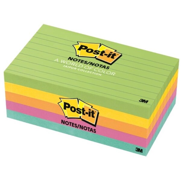 Post-It Notes Jaipur 76 x 127mm 5-Pack