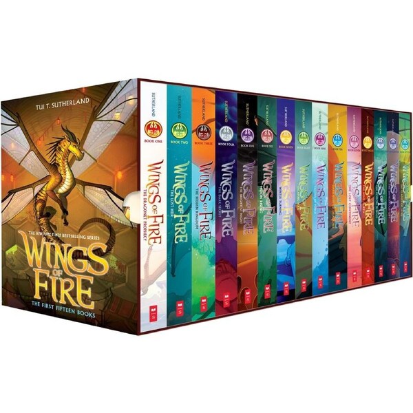 The First Fifteen Books (Wings of Fire Book 1-15) by Tui T. Sutherland