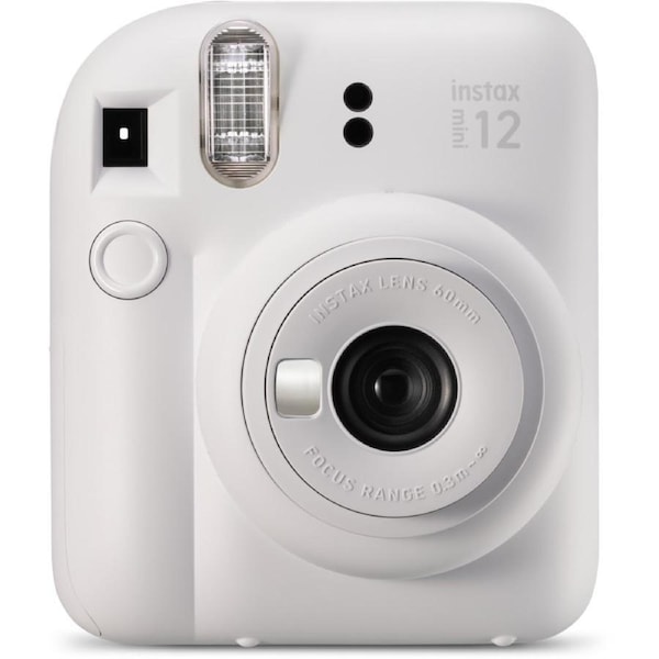 Fujifilm instax mini 12 Instant Camera - Clay White