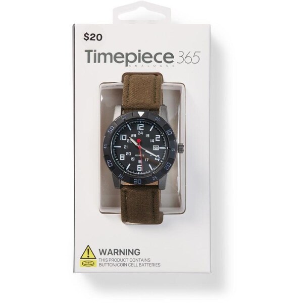 Timepiece 365 Men's Analogue Watch - Brown