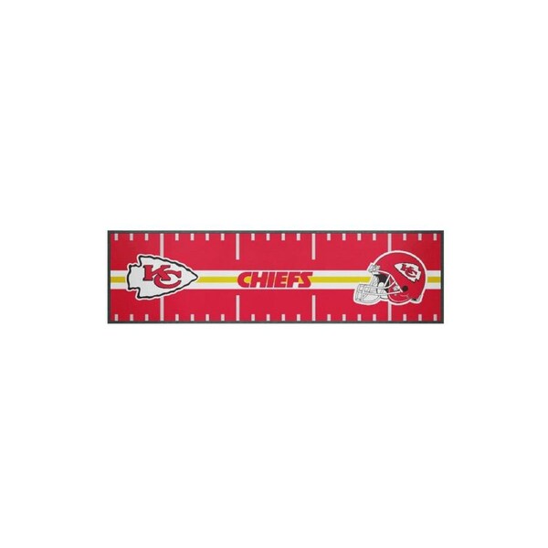 NFL Kansas City Chiefs Merchandise Bar/Kitchen Runner Counter Top Mat 89x24cm