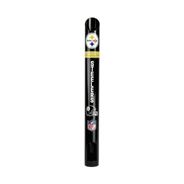 NFL Pittsburgh Steelers Stubby Holder Dispenser Storage Wall Mountable 90x9cm
