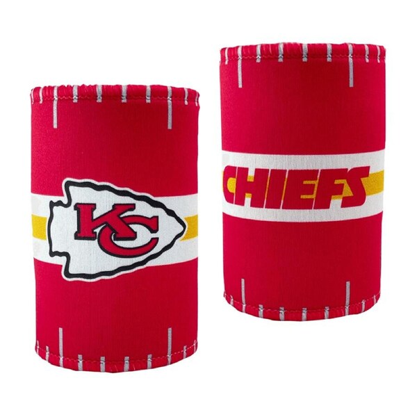 2x NFL Kansas City Chiefs 11.5cm Stubby Bottle Beverage Storage Sleeve Holder