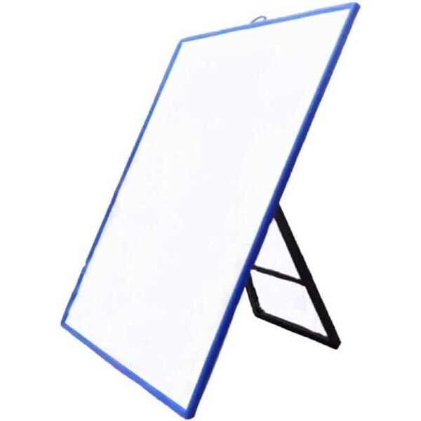 MIRROR WITH STAND 13X18CM FOR BATHROOM BEAUTY TRAVEL