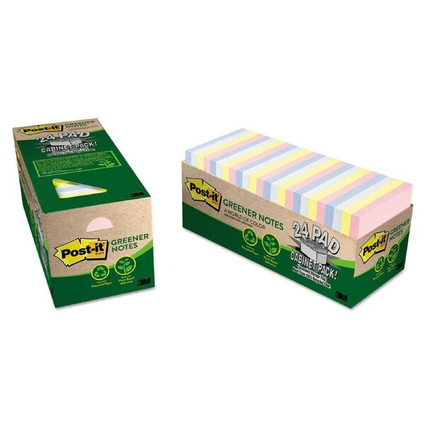 Post-It Greener Notes Sweet Sprinkles 76 x 76mm 24-Pack