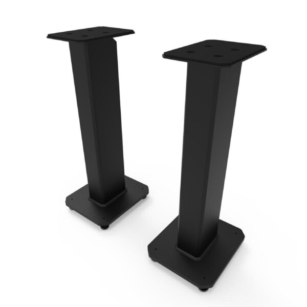 Kanto SX26 26" Tall Fillable Speaker Stands with Isolation Feet - Pair, Black