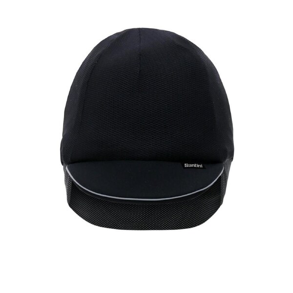 Santini Passo Winter Cap - Black Size One Size Fits All