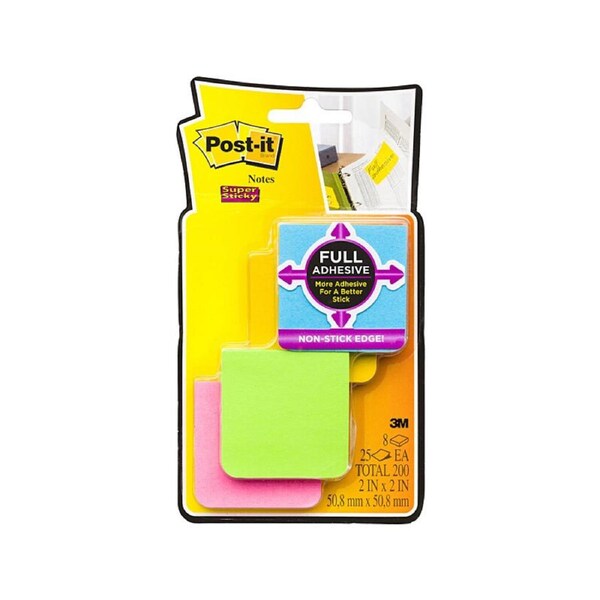 Post-It Notes F220-8SSAU Super Sticky RDJ Pack of 8 Box of 6
