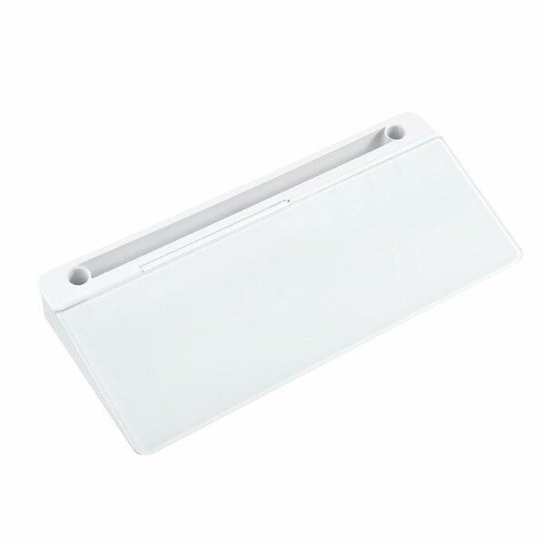 Glass Desktop Whiteboard Organiser Dry Erase White Board Memo Note Pad Computer Keyboard Stand School Office Accessories Phone Tablet Holder