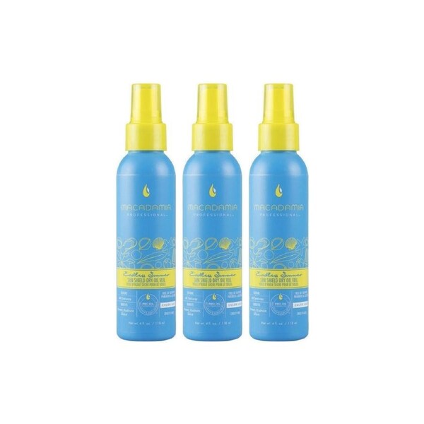 3 x Macadamia Professional Sun Shield Dry Oil Veil 118mL