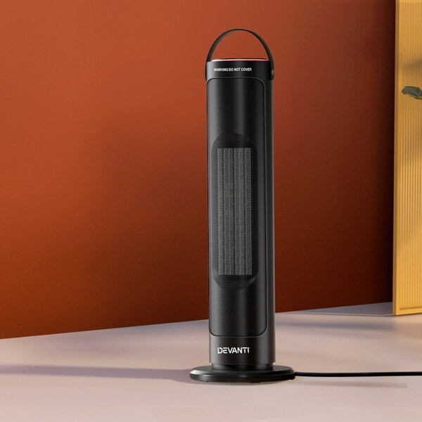 2000W Devanti Ceramic Tower Heater