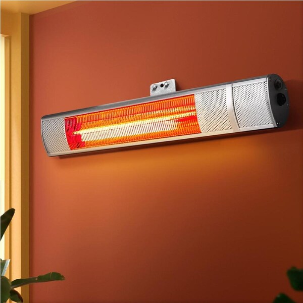 2000W Devanti Electric Strip Heater Infrared Radiant Heaters