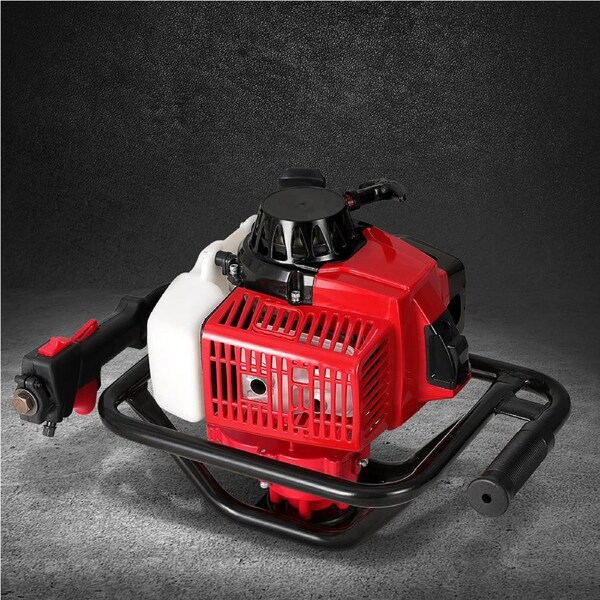 63CC Giantz Post Hole Digger Motor Only Engine Petrol Red