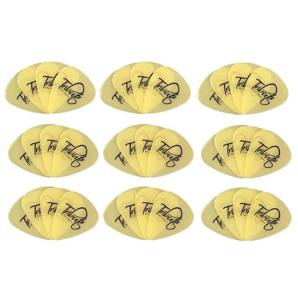 36pc Tribute Glow Guitar/Bass/Ukulele Strumming Plectrum Picks Medium 0.74mm