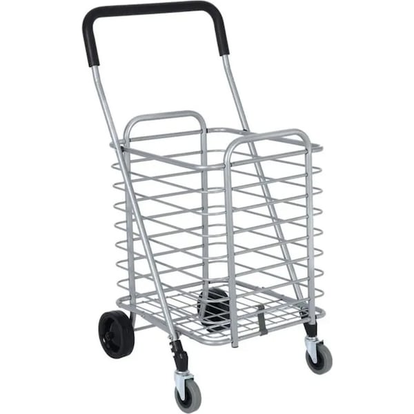 Sachi Lightweight Ultralight shopping Cart Portable 15kg Trolley w/Swivel Wheels