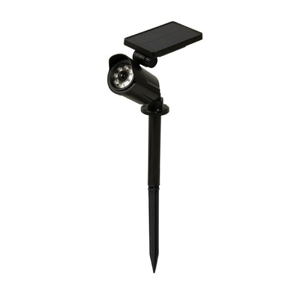 Solar LED Spotlight - Solar-powered motion-activated LED security light