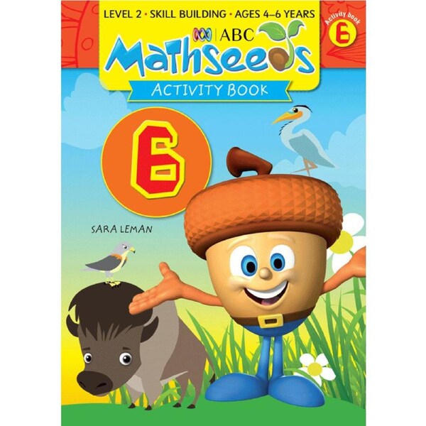 ABC Mathseeds: Activity Book 6 - Ages 4-6