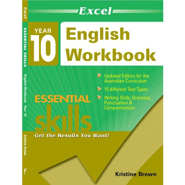 Excel Essential Skills: English Workbook Year 10