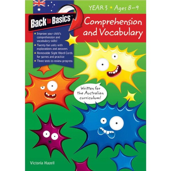 Back to Basics: Comprehension and Vocabulary Workbook - Year 3 (Ages 8-9)