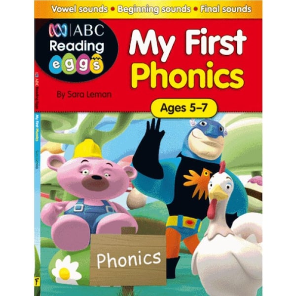 ABC Reading Eggs: My First Phonics Workbook - Ages 5-7