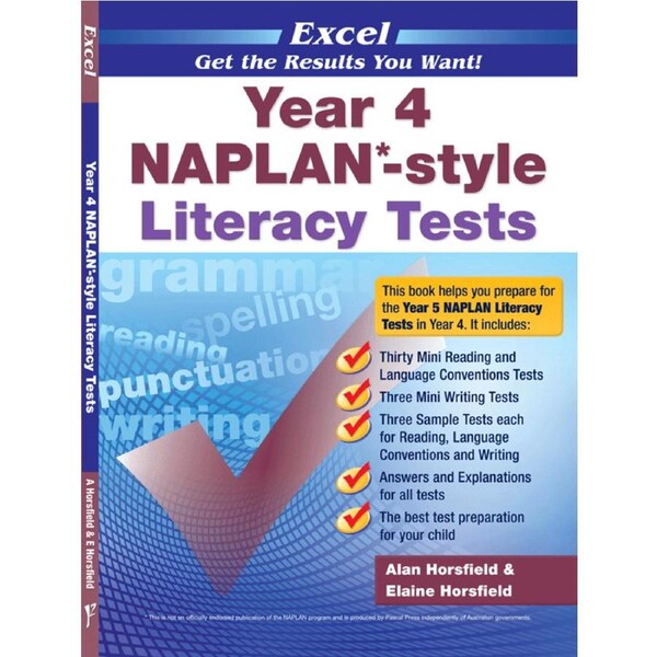 Excel NAPLAN-style Literacy Tests Year 4