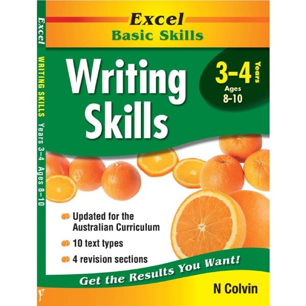 Excel Basic Skills: Writing Skills Years 3-4