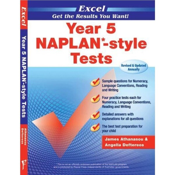Excel NAPLAN-Style Tests Year 5