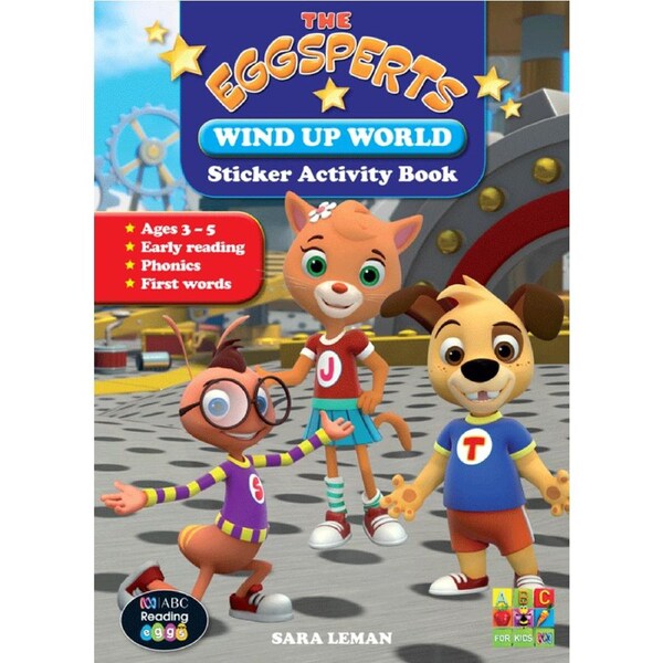 The Eggsperts: Wind Up World Sticker Activity Book - Ages 3-5