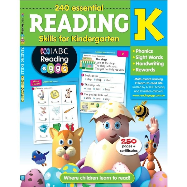 ABC Reading Eggs: Reading Skills Year Kindergarten