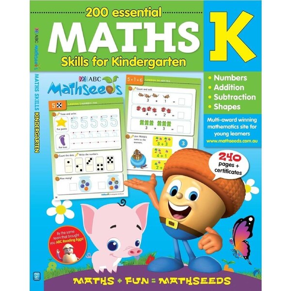 ABC Mathseeds Maths Skills for Year Kindergarten