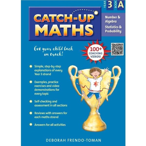 Catch-Up Maths - Number & Algebra, Statistics & Probability Year 3 Book A