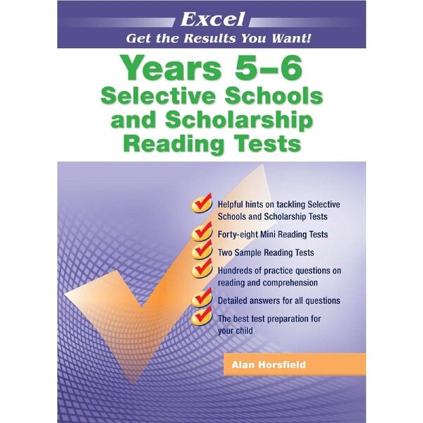 Excel Selective Schools & Scholarship Reading Tests Years 5&6