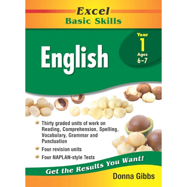 Excel Basic Skills: English Year 1