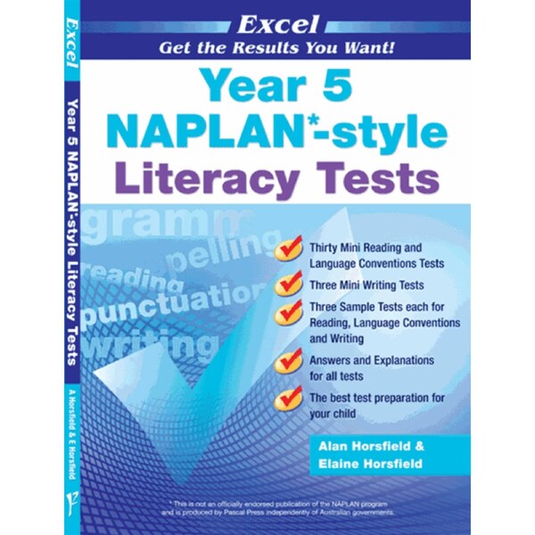 Excel NAPLAN-style Literacy Tests Year 5