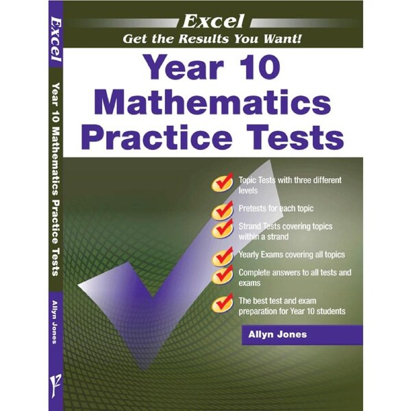 Excel Mathematics Practice Tests Year 10 - Brand New Edition