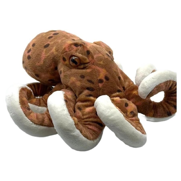 Wild Republic Cuddlekins Octopus Plush Toy Aquatic Stuffed Animal 30cm
