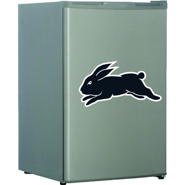 NRL New Fridge Decal - South Sydney Rabbitohs - Team Logo Sticker - 442x459mm