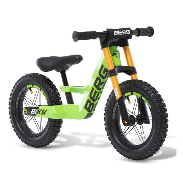 Berg Biky Cross Push Balance Bike for Kids Green Age 2-5