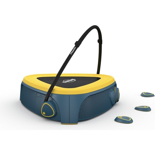 Berg Hoppaa Kids' Trampoline - Green/Yellow, Age 2+