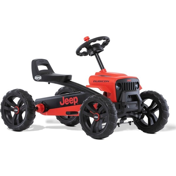 Berg Jeep Rubicon Buzzy Kids/Children's Pedal Go Kart Ride On Toy Red 2-5y