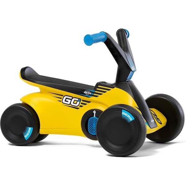 Berg GO2 SparX Baby/Kids/Children's Push Pedal Go Kart Ride On Toy Yellow 10-30m