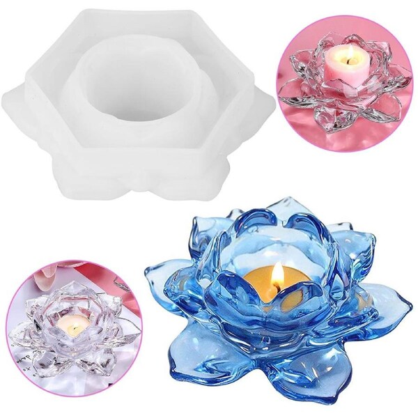 Flower Silicone Mould Trinket Dish Mould Candle Holder Mould